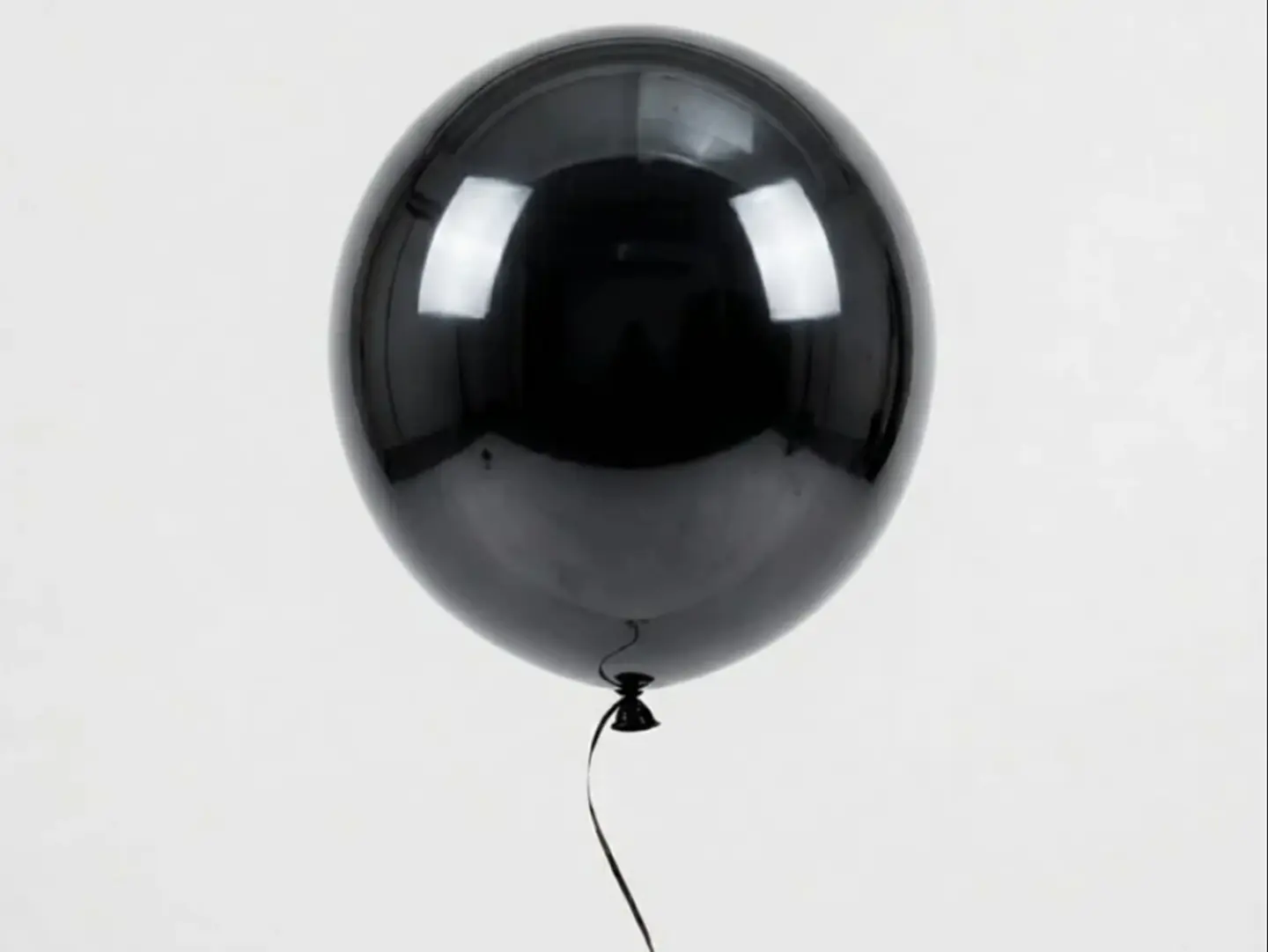 Black Chrome Balloon
