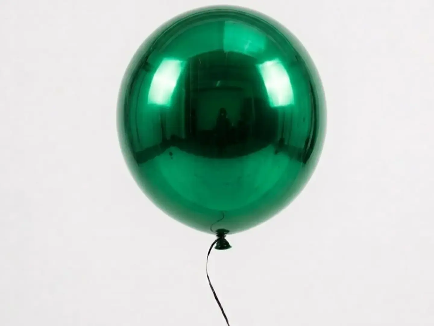 Green Chrome Balloon