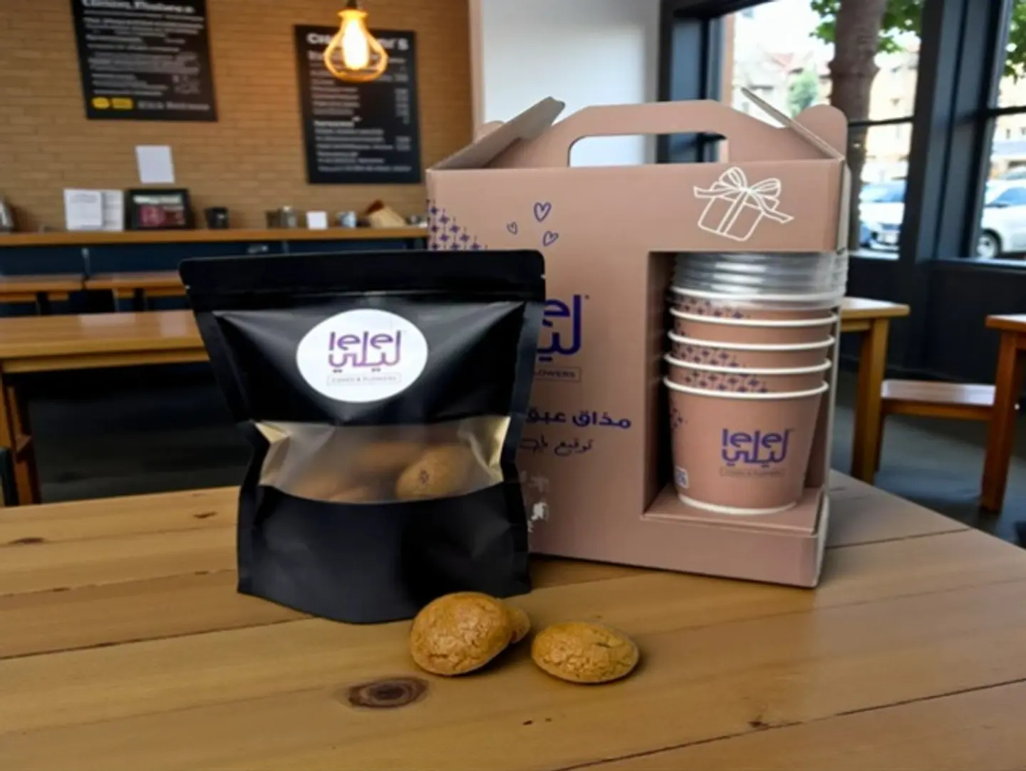 Colombian Coffee And Mini Cookies