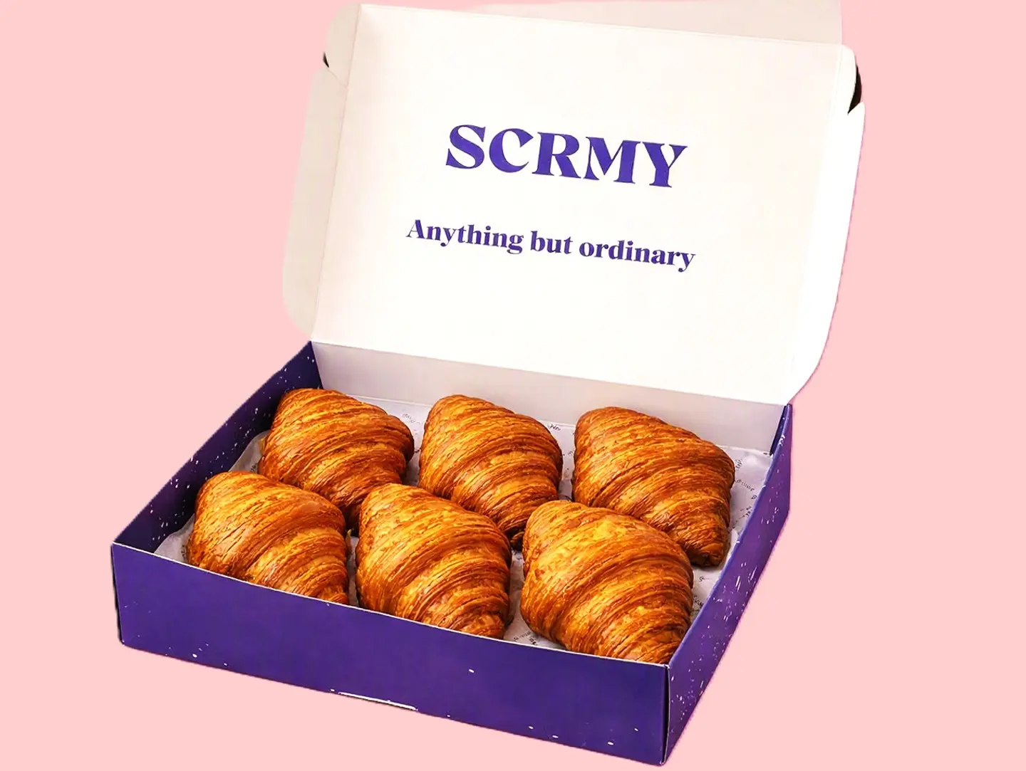 Schools Box Of 6 Croissants - Butter Croissant