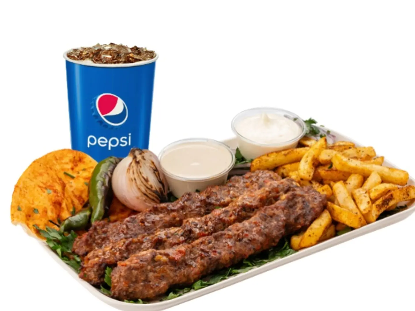 Special Meat Kebab Meal