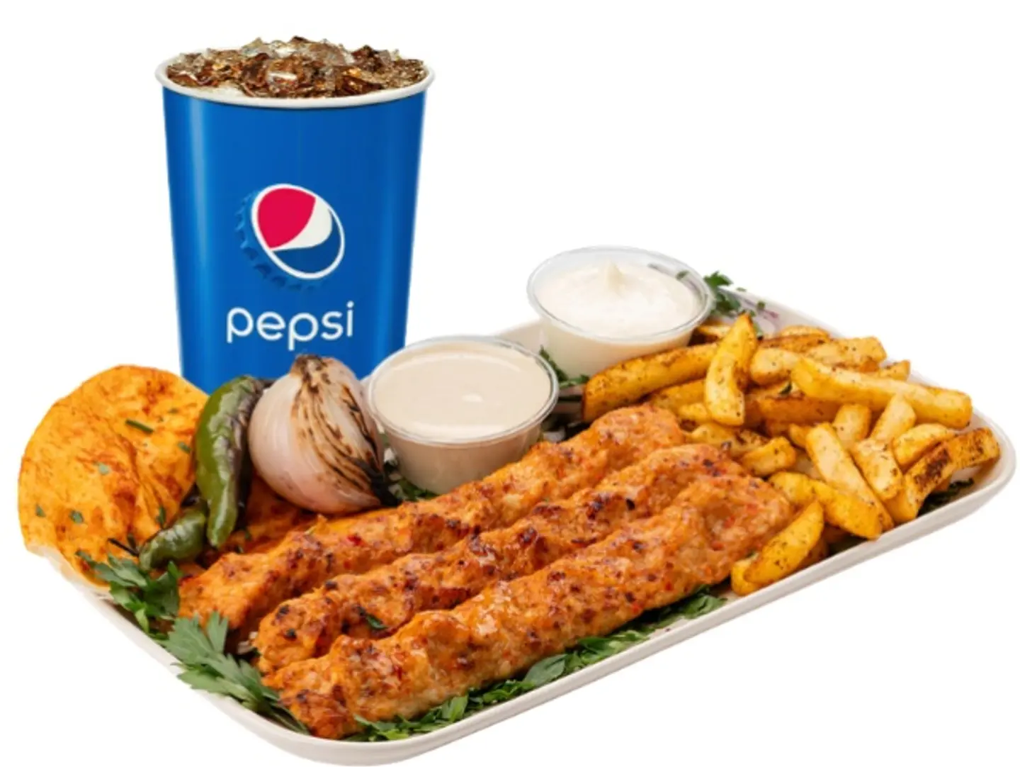 Special Chicken Kebab Meal