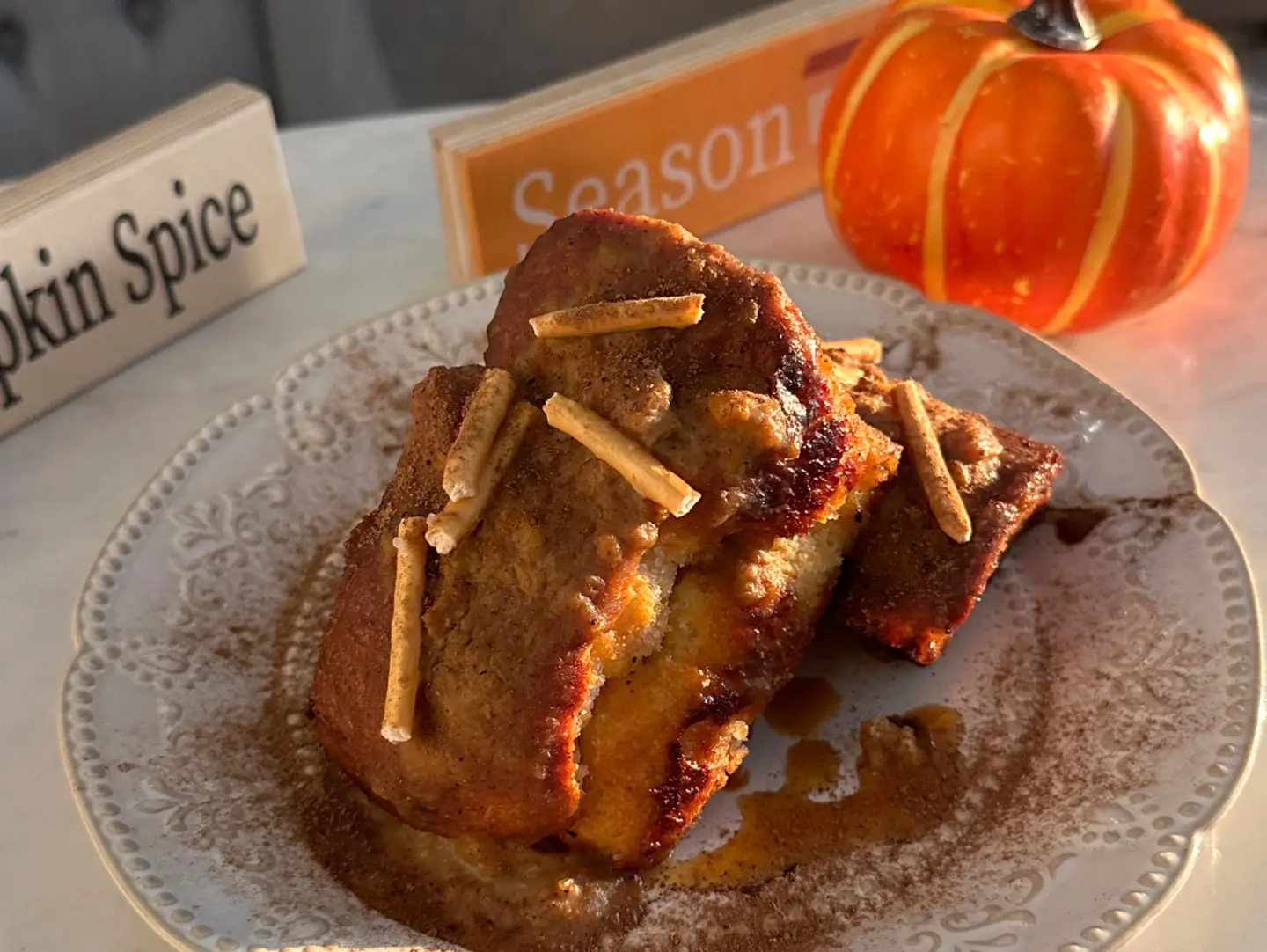 Pumpkin Spice French Toast