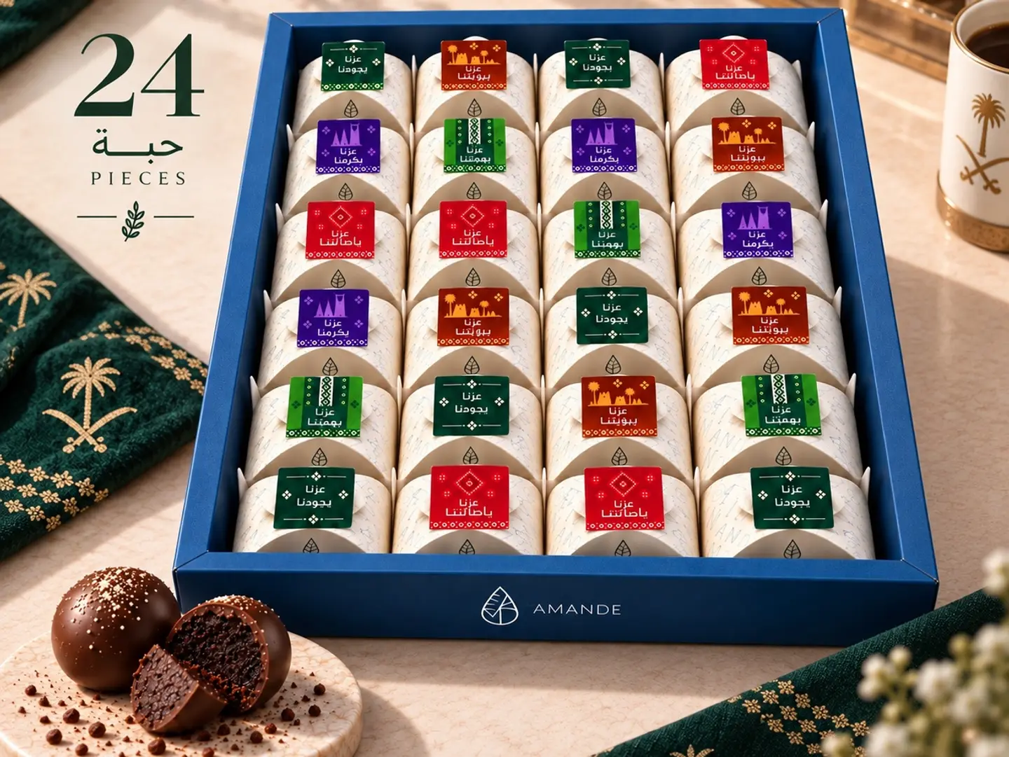 24 Giveaways Gift Chocolate Cake National Day