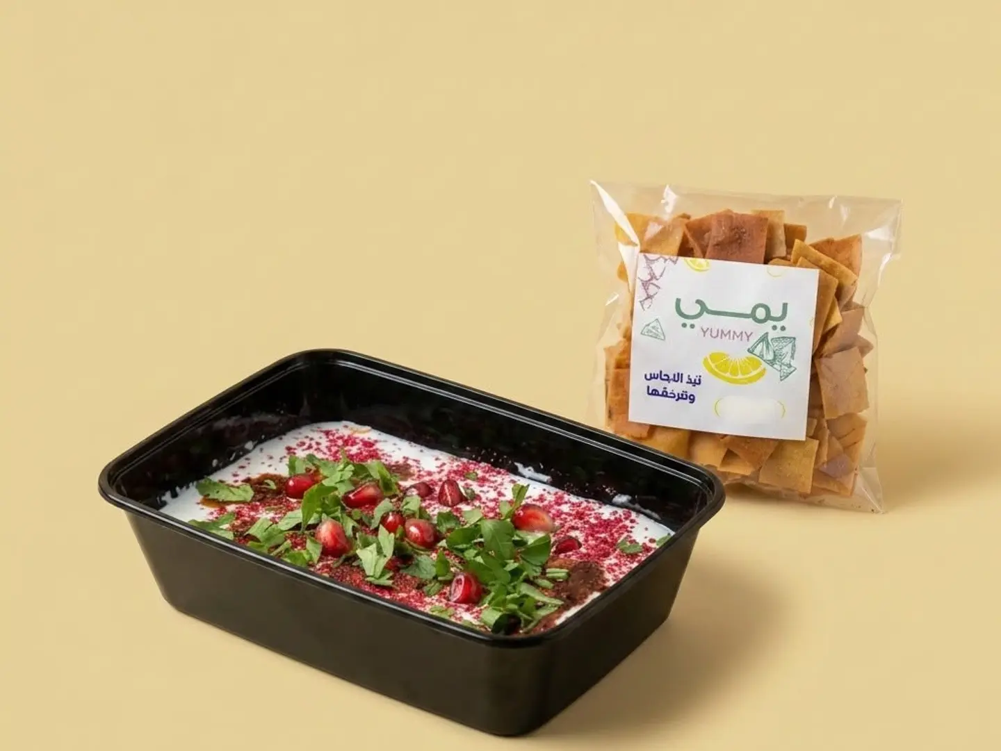 Grape Leaves Fatteh - Medium
