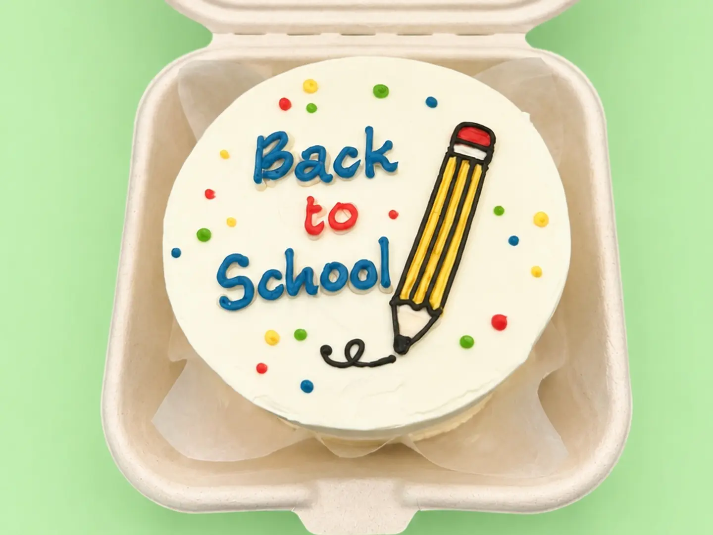 Back To School Pencil Bento Cake