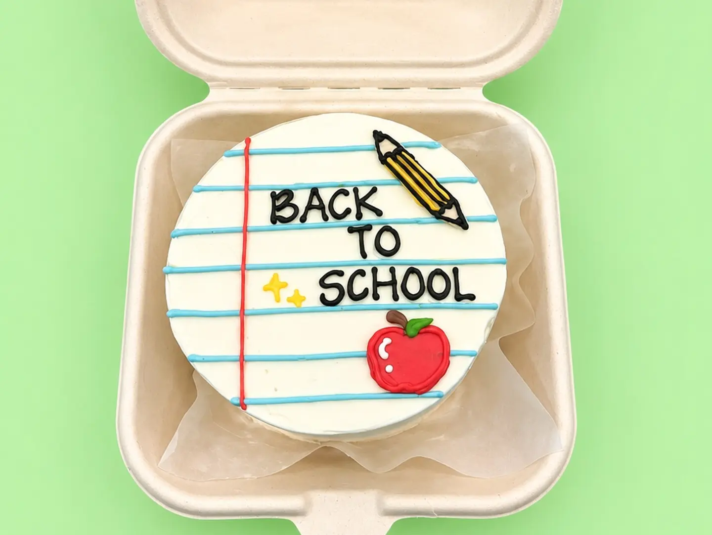 Back To School Bento Notebook