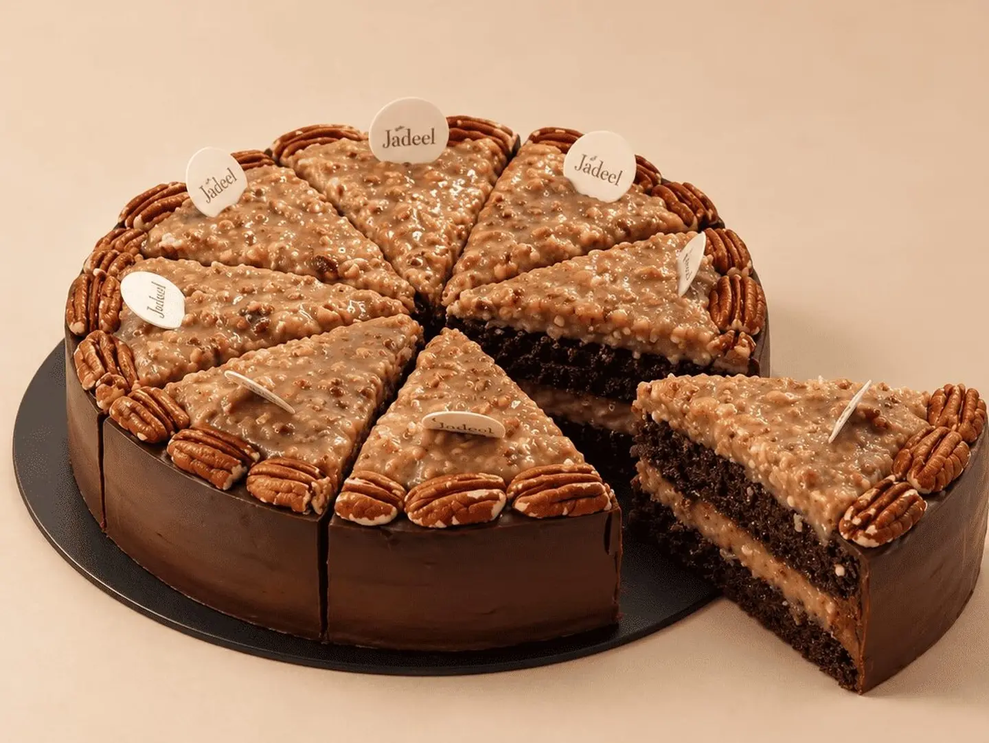 German Chocolate Cake - Slice