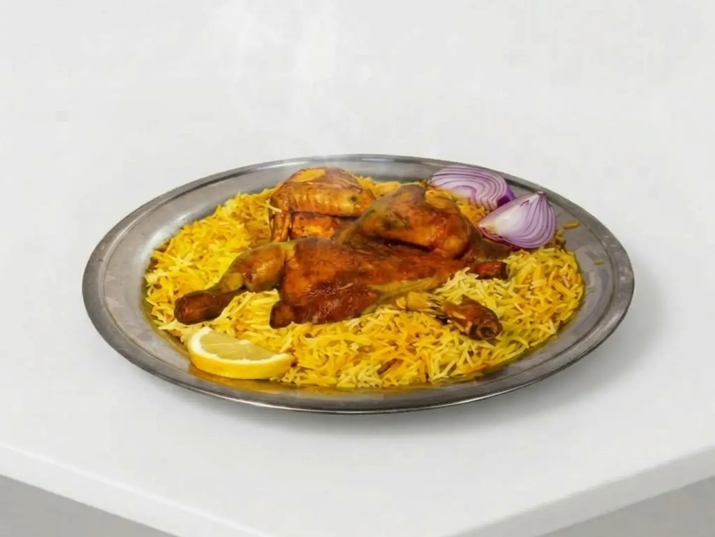 نصف دجاج مندي