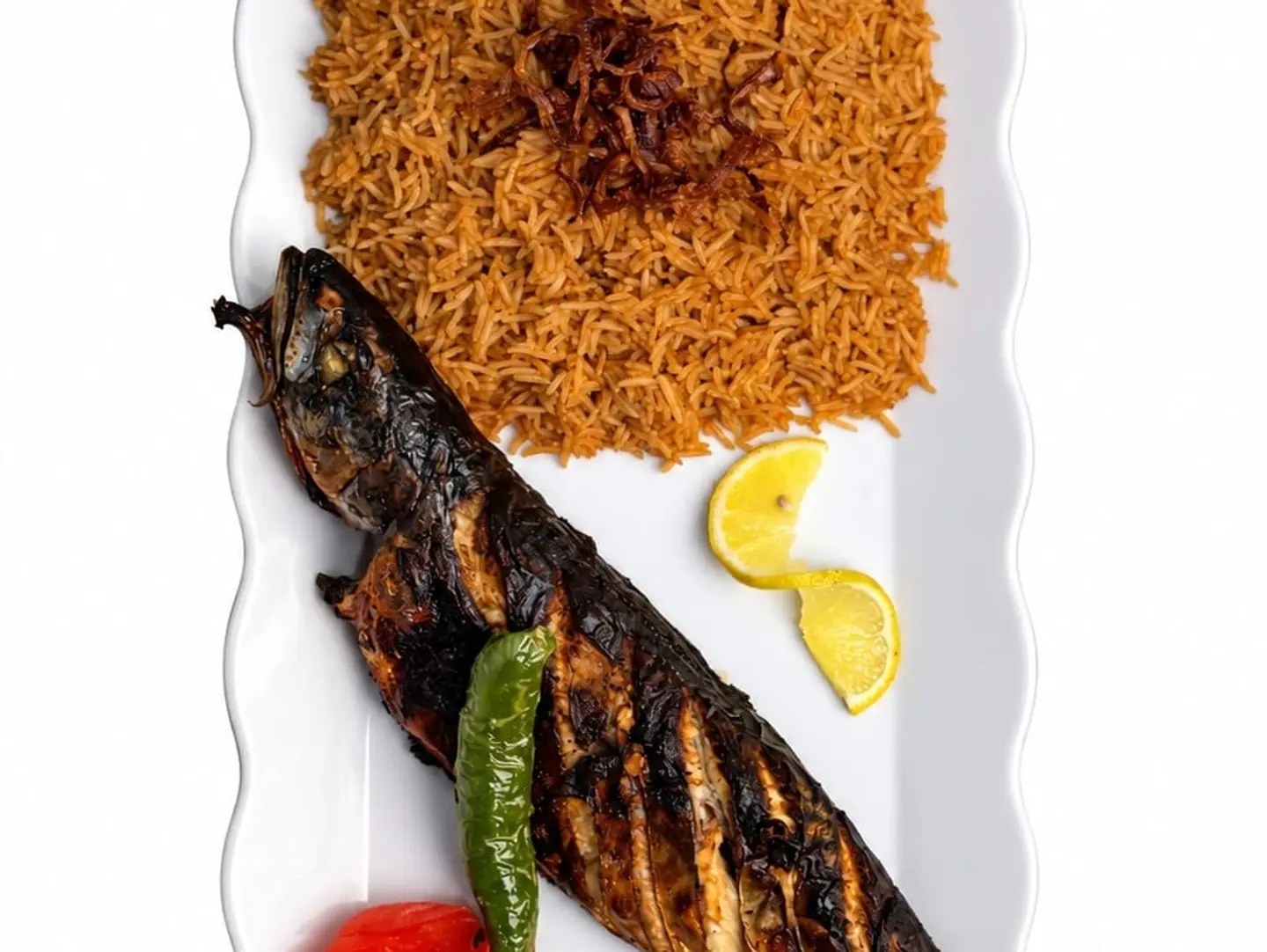ماكريل - مشوى زيت و ليمون