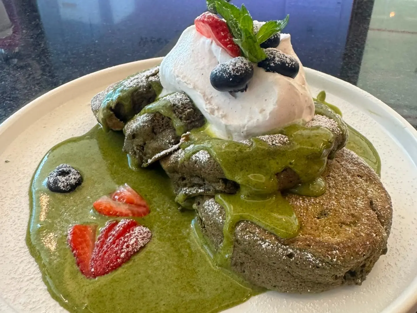Matcha Pancakes