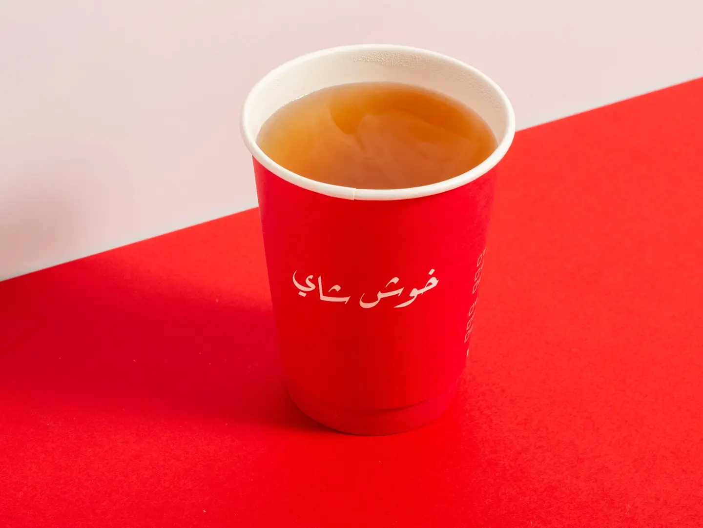 شاي اخضر كوب ورق