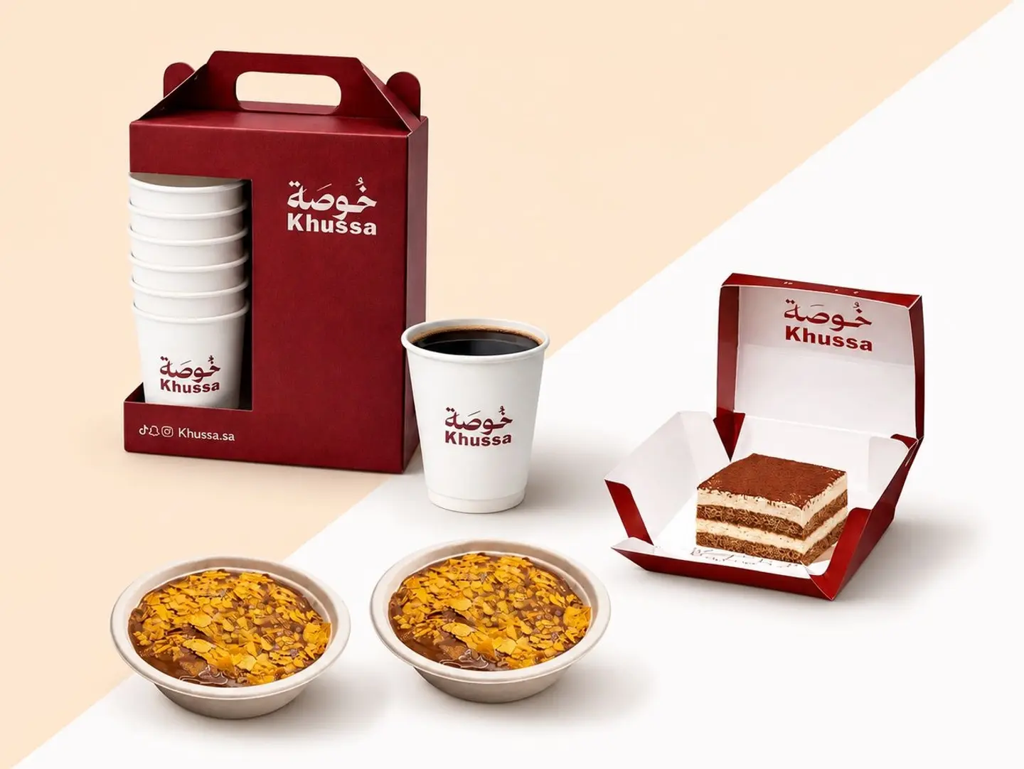 Box Coffee 2 Leter With 1 Tiramisu And 2 Cookie Scoops