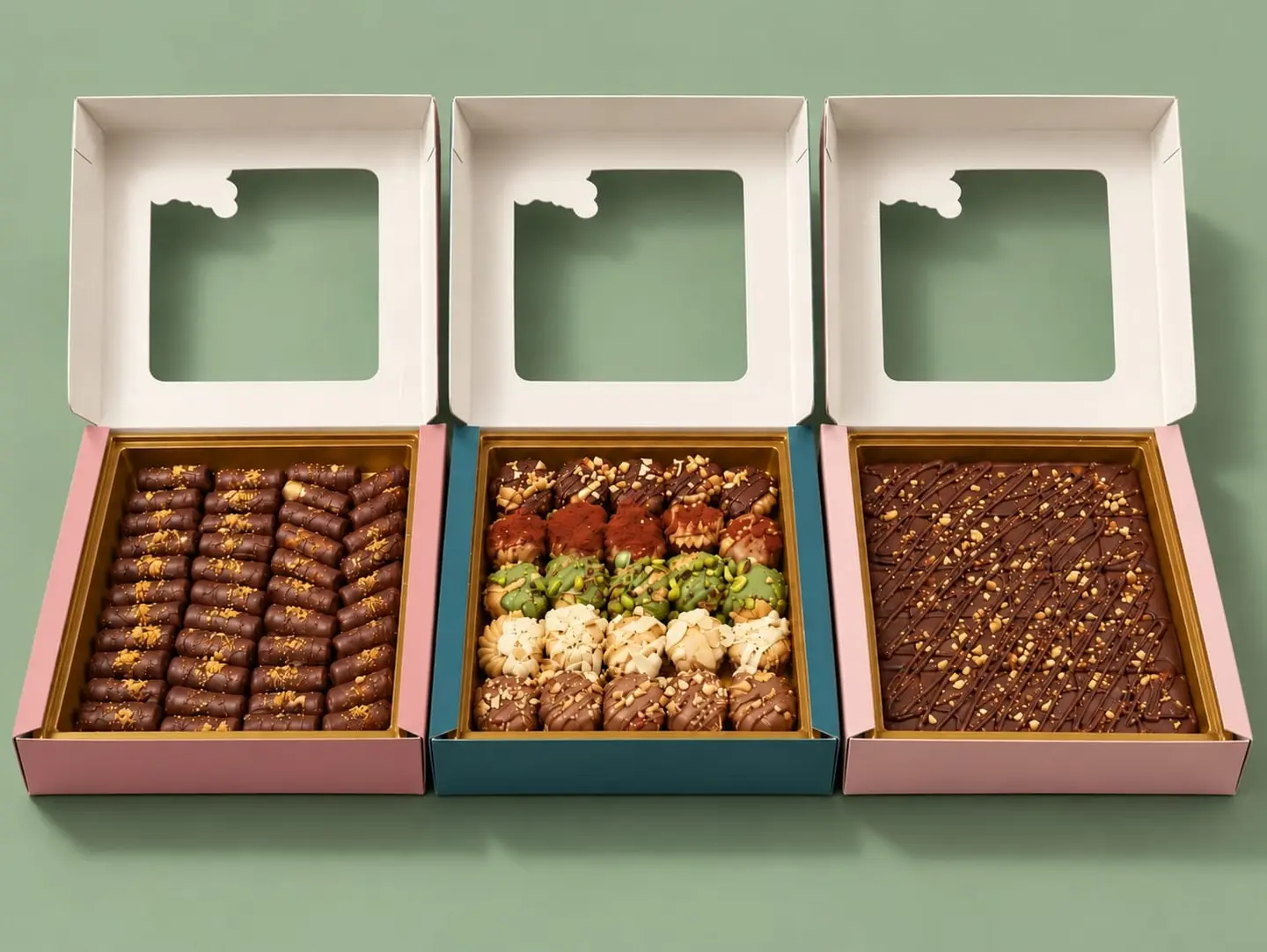 Medium Sized Dessert Box Offer 3 Boxes