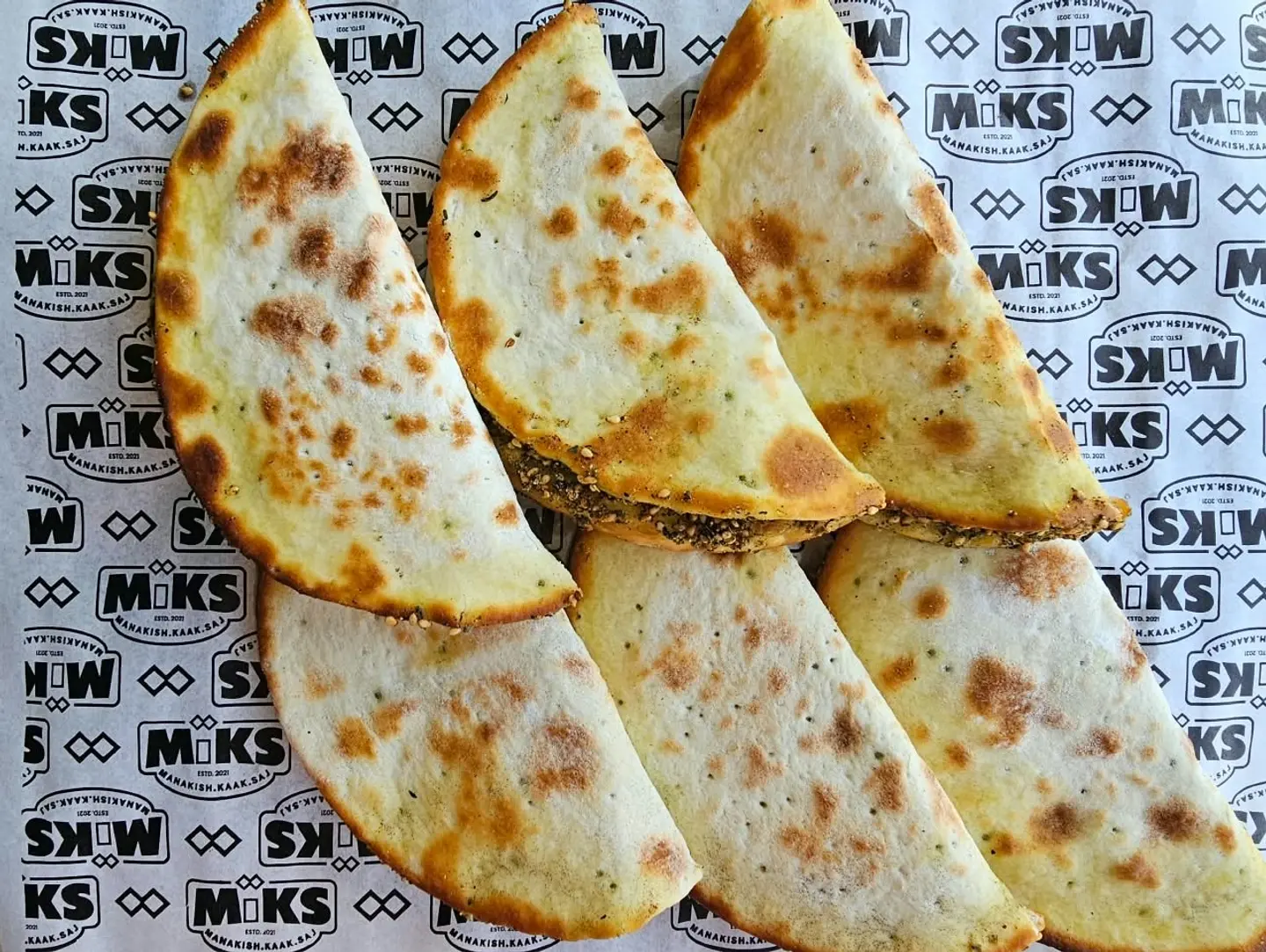 Zaatar Manakish 6 Pcs Medium