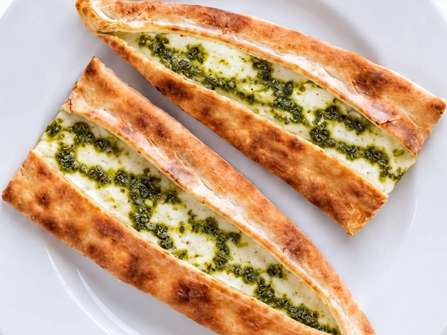 Labneh With Pesto Pie - Small