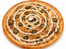 بيتزا هلابينيو دجاج بصوص الرانش