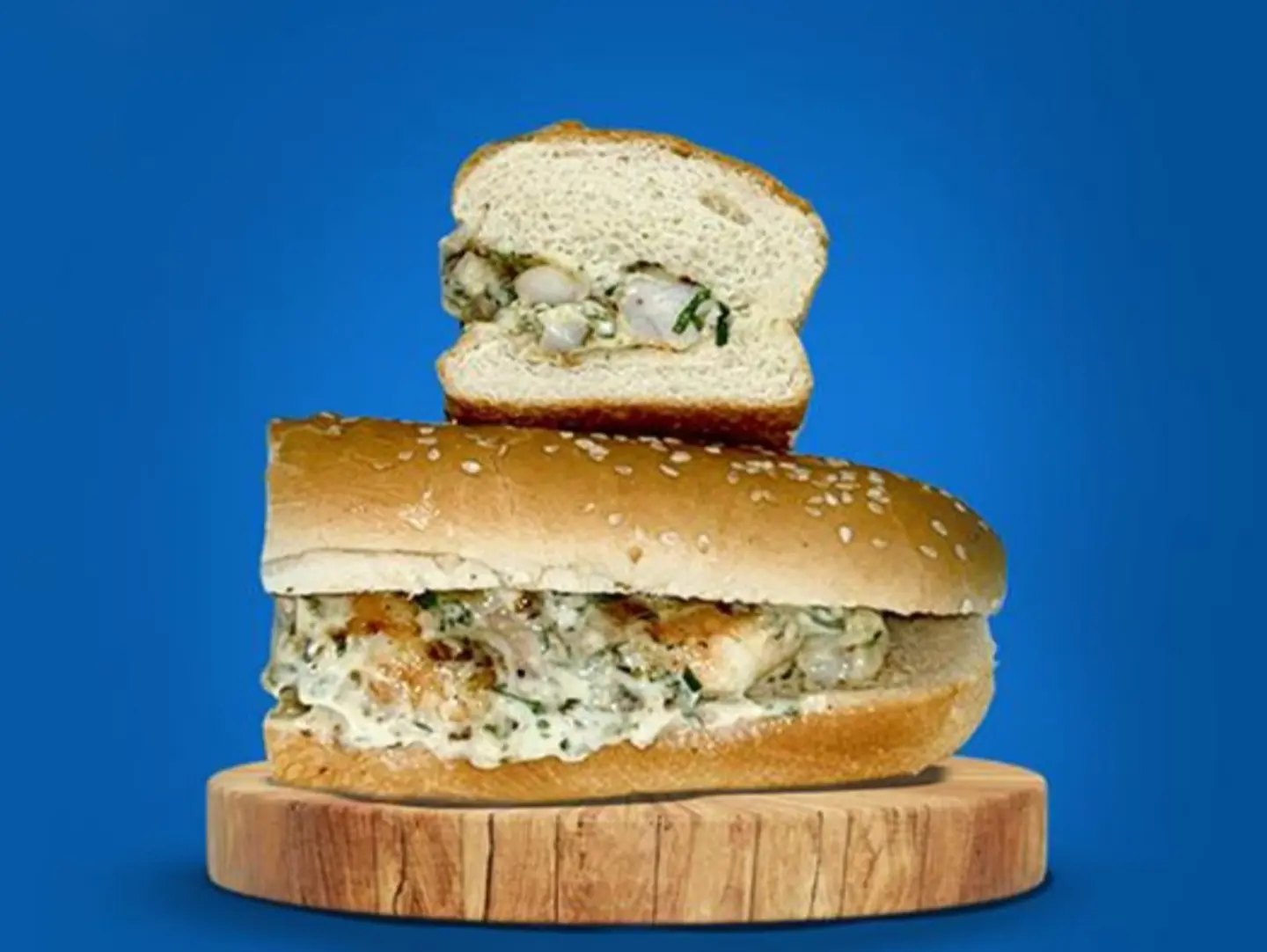 Shrimp Sawilan Sandwich