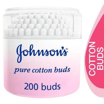 Johnson's White Cotton Buds 200 Pieces