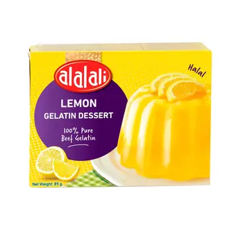 Alalali Lemon Gelatin Dessert 85g