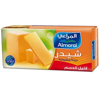 Almarai Low-Fat Cheddar Cheese 454g