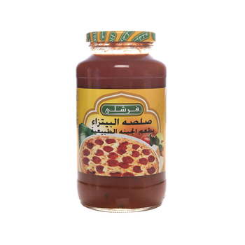 فرشلي صلصه بيتزا بطعم الجبنه الطبيعيه 680جرام