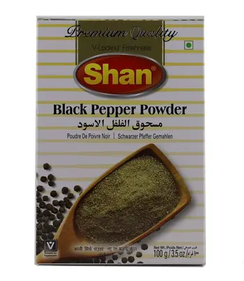 شان فلفل اسود مسحوق 100 جرام
