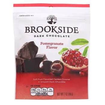 Brookside Pomegranate Dark Chocolate 198g