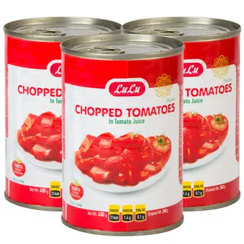 Lulu Chopped Tomatoes Italian 3x400g
