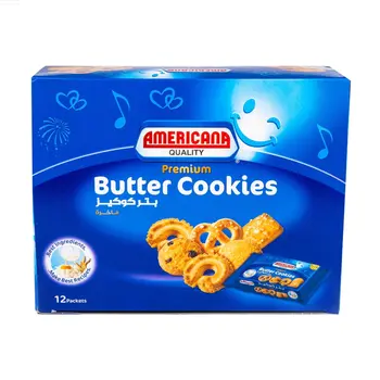 Americana Premium Butter Cookies 12x44g