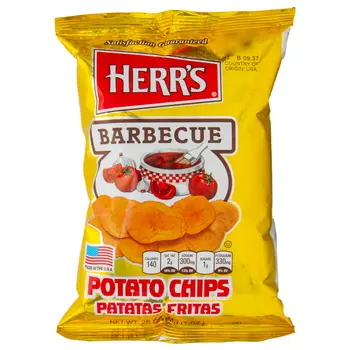 Herr's Barbecue Potato Chips 28g