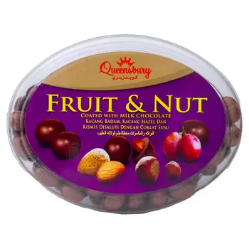 Queensbury Fruit & Nut Milk Chocolate 450g