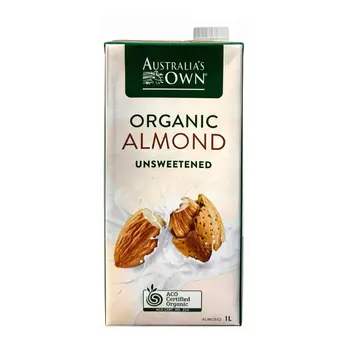 أسترالياز أون حليب لوز عضوي غير محلى 1لتر