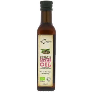 Mr. Organic Cold-Pressed Toasted Sesame Oil 250ml