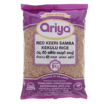 Ariya Red Keeri Samba Kekulu Rice 1kg