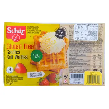 Schär Gluten-Free Soft Waffles 100g