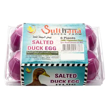 Sulthana Green Farm Salted Duck Eggs 6 Pieces