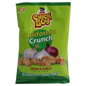 Chick Boy California Crunch Onion & Garlic Snack 100g
