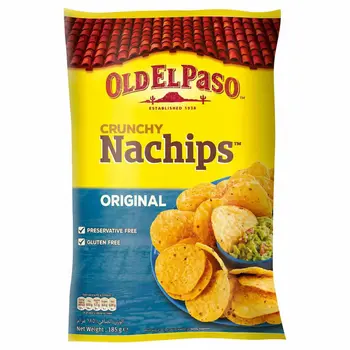 Old El Paso Crunchy Nachips Gluten-Free 185g