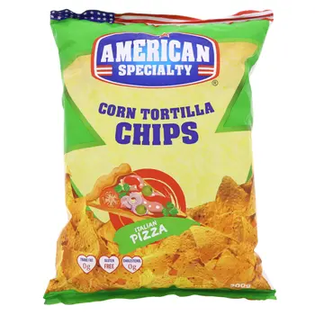 American Specialty Italian Pizza Tortilla Chips 200g