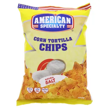 American Specialty Gluten-Free Corn Tortilla Chips 200g