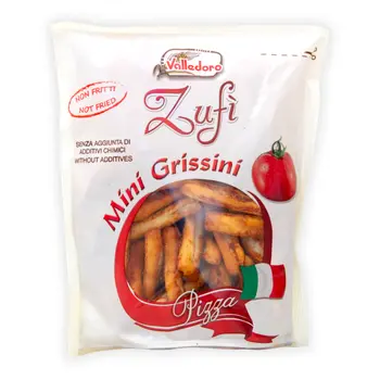 Valledoro Zufi Mini Grissini Pizza 100g