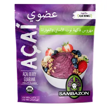 Sambazon Organic Acai Packets 400g