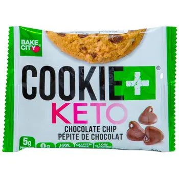 Bake City Keto Chocolate Chip Cookies 28g