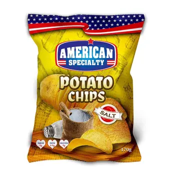 American Specialty Salt Potato Chips 170g