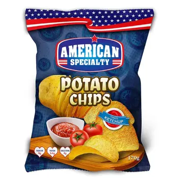 American Specialty Tomato Ketchup Potato Chips 170g