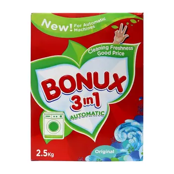 Bonux 3In1 Washing Powder for Automatic Machines 2.5kg