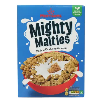 Morrisons Mighty Malties Wholegrain Cereal 625g