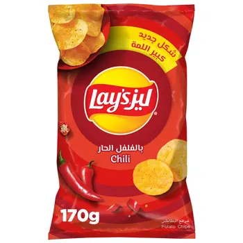 Lay's Chili Potato Chips 170g