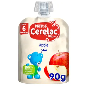 Nestle Cerelac Apple Fruit Puree 90g